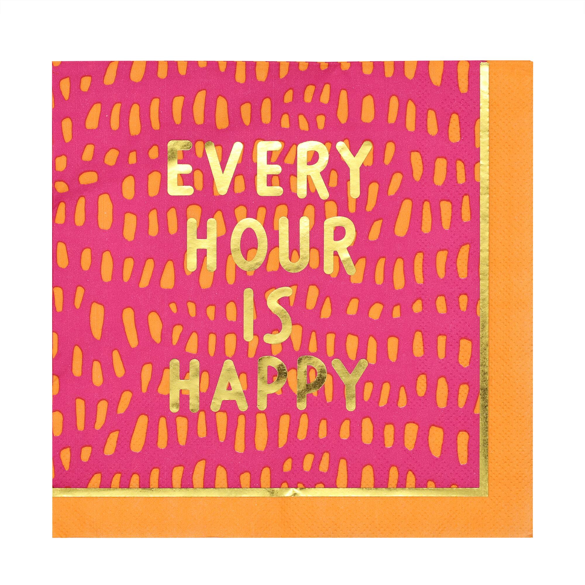 Hothouse Pink Happy Hour Lunch Napkins, 20ct. by Celebrate It™